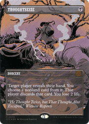 Thoughtseize (OTP-070) - Breaking News: (Showcase) (Borderless) Foil