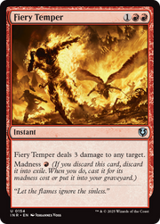Fiery Temper (INR-154) - Innistrad Remastered Foil