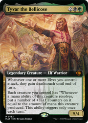 Tyvar the Bellicose (MAT-183) - March of the Machine: The Aftermath: (Extended Art) Foil