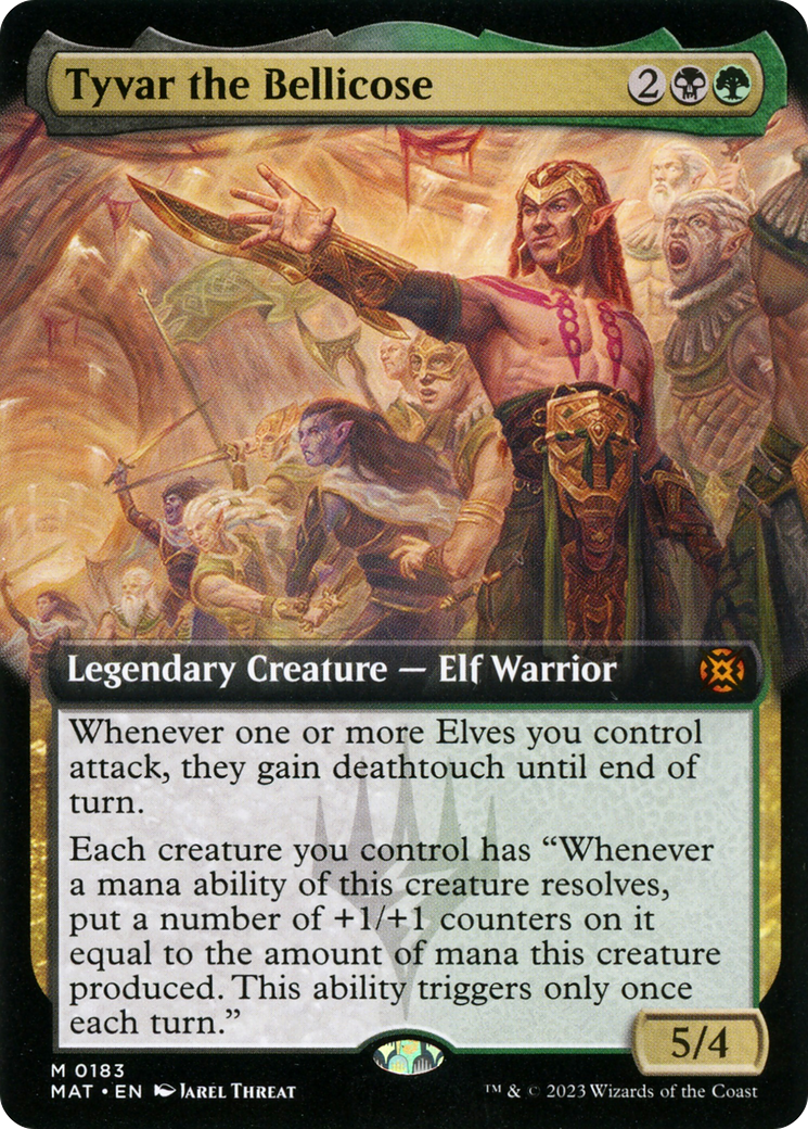 Tyvar the Bellicose (MAT-183) - March of the Machine: The Aftermath: (Extended Art)