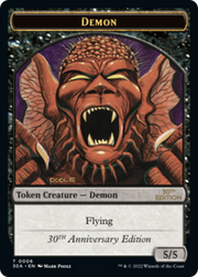 Demon (30A-006) - 30th Anniversary Tokens