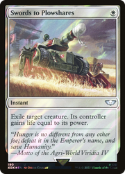 Swords to Plowshares (40K-190) - Warhammer 40,000 Commander Foil