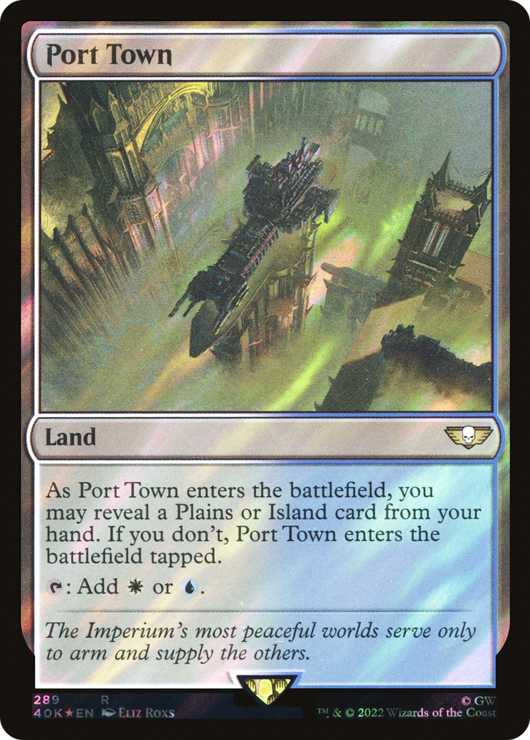 Port Town (40K-289) - Warhammer 40,000 Commander Foil