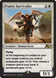 Prairie Survivalist (YOTJ-001) - Alchemy: Outlaws of Thunder Junction
