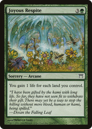 Joyous Respite (CHK-216) - Champions of Kamigawa