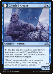 Grizzled Angler // Grisly Anglerfish (EMN-063) - Eldritch Moon: (mooneldrazidfc) Foil