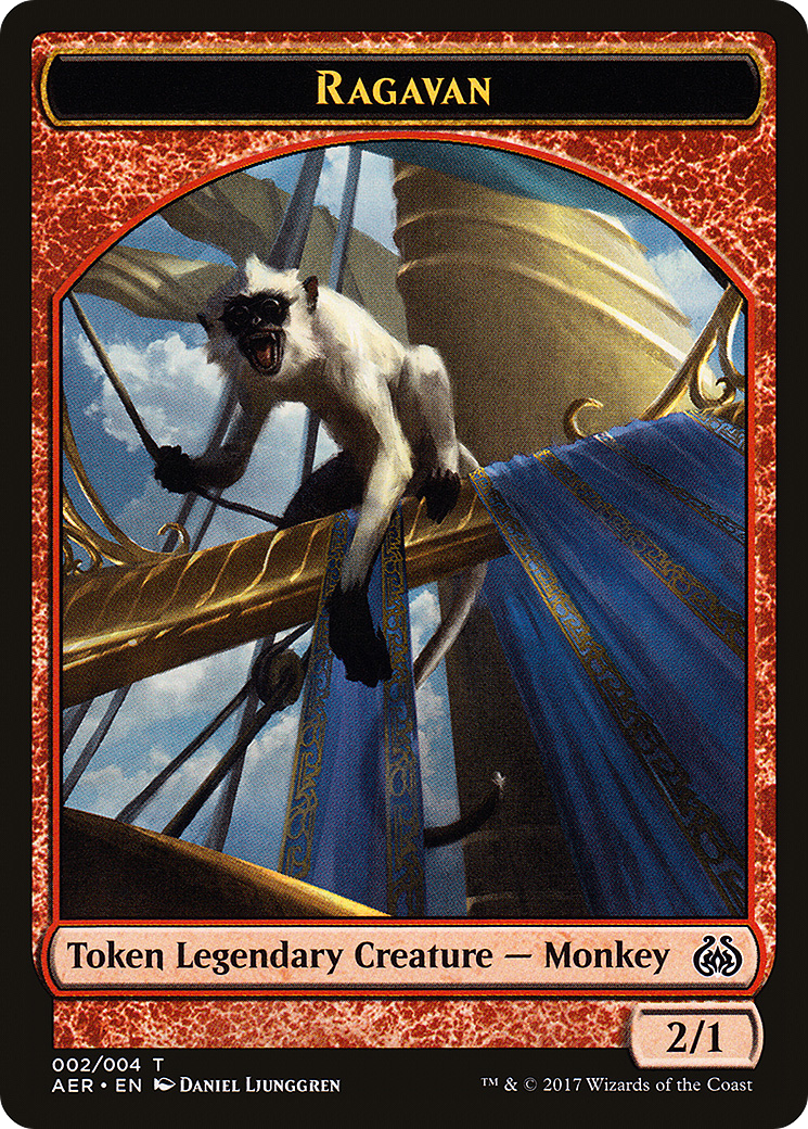 Ragavan (AER-002) - Aether Revolt Tokens Foil
