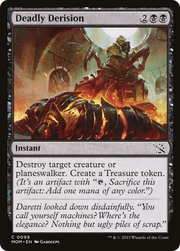 Deadly Derision (MOM-099) - March of the Machine Foil