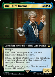 The Third Doctor (WHO-1038) - Doctor Who: (Extended Art) Foil