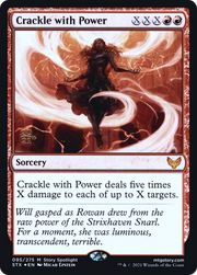 Crackle with Power (PRE-95S) - Strixhaven: School of Mages Promos Foil