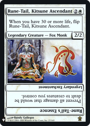 Rune-Tail, Kitsune Ascendant (LIST-027) - The List Foil