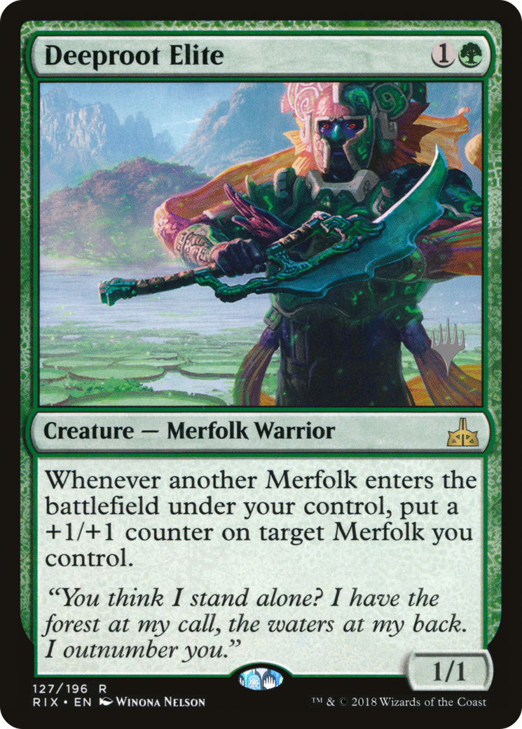 Deeproot Elite (PPM20-127P) - Rivals of Ixalan Promos Foil