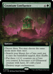 Cosmium Confluence (LCI-379) - The Lost Caverns of Ixalan: (Extended Art)