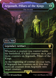 The Ozolith (LTC-381Z) - Tales of Middle-earth Commander / Argonath, Pillars of the Kings (Borderless) Foil
