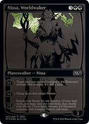 Nissa, Worldwaker (MEDIA-187) - San Diego Comic-Con 2014 Foil