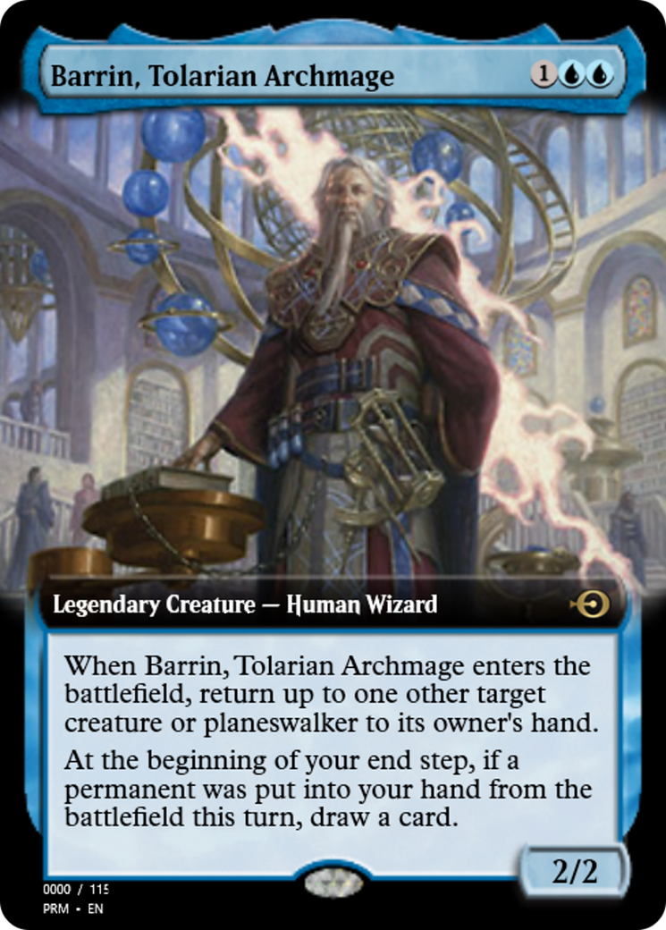 Barrin, Tolarian Archmage (PRM-81942) - Magic Online Promos