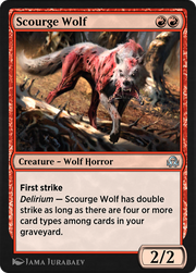 Scourge Wolf (SIR-175) - Shadows over Innistrad Remastered