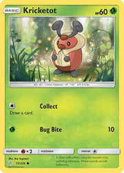 Kricketot 013/236  SM  Cosmic Eclipse - Common