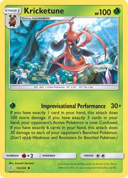 Kricketune 014/236  SM  Cosmic Eclipse - Uncommon