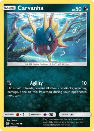 Carvanha 132  SM  Cosmic Eclipse - Common