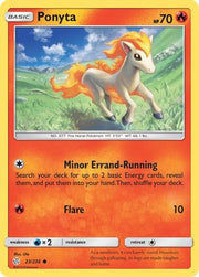 Ponyta 023/236  - Reverse Holofoil SM  Cosmic Eclipse - Common