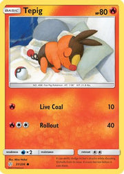 Tepig 031/236  SM  Cosmic Eclipse - Common