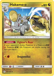 Hakamo-o 162/236  - Reverse Holofoil SM  Cosmic Eclipse - Uncommon