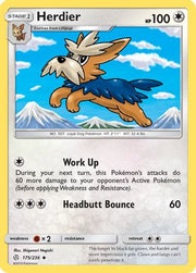 Herdier 175  SM  Cosmic Eclipse - Uncommon