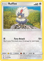 Rufflet 177/236  SM  Cosmic Eclipse - Common