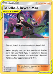 Bellelba & Brycen-Man 186/236  SM  Cosmic Eclipse - Uncommon