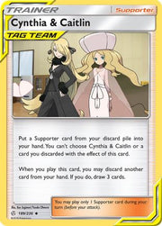 Cynthia & Caitlin 189/236  SM  Cosmic Eclipse - Uncommon