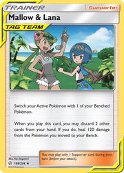 Mallow & Lana 198/236  SM  Cosmic Eclipse - Uncommon