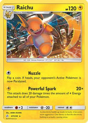 Raichu 067/236  - Reverse Holofoil SM  Cosmic Eclipse - Rare