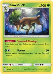 Sawsbuck 016/236  Deck Exclusives - Rare