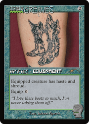 Lightning Greaves (SLD-1662) - Secret Lair Drop