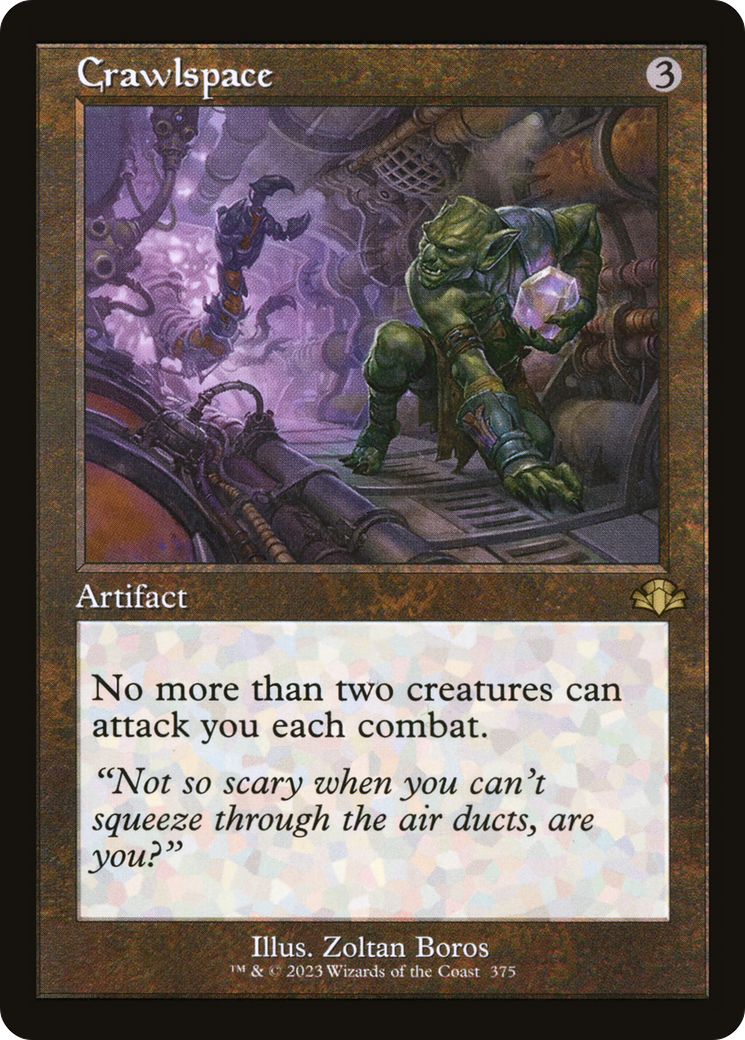 Crawlspace (DMR-375) - Dominaria Remastered Foil