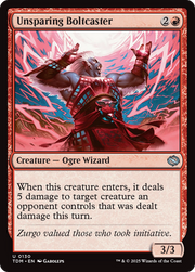 Unsparing Boltcaster (TDM-130) - Tarkir: Dragonstorm Foil
