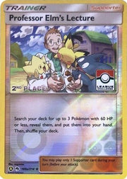 Professor Elm's Lecture 188a/214  - Reverse Holofoil League & Championship Cards - Promo
