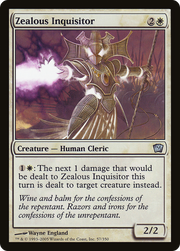 Zealous Inquisitor (9ED-57★) - Ninth Edition Foil