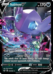 Sableye V 120/202  - Holofoil SWSH01 Sword & Shield Base Set - Ultra Rare
