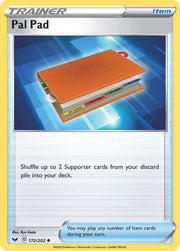 Pal Pad 172/202  SWSH01 Sword & Shield Base Set - Uncommon