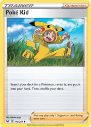 Poke Kid 173/202  SWSH01 Sword & Shield Base Set - Uncommon