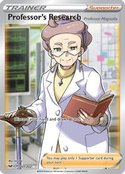 Professor's Research (Full Art) 201/202  - Holofoil SWSH01 Sword & Shield Base Set - Ultra Rare