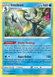 Inteleon 058/202  Deck Exclusives - Rare