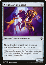 Night Market Guard (BBD-242) - Battlebond Foil