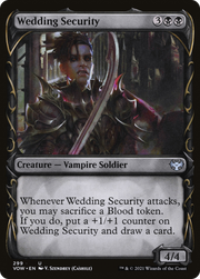 Wedding Security (VOW-299) - Innistrad: Crimson Vow: (Showcase) Foil