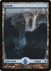 Island (ZEN-235) - Zendikar Foil