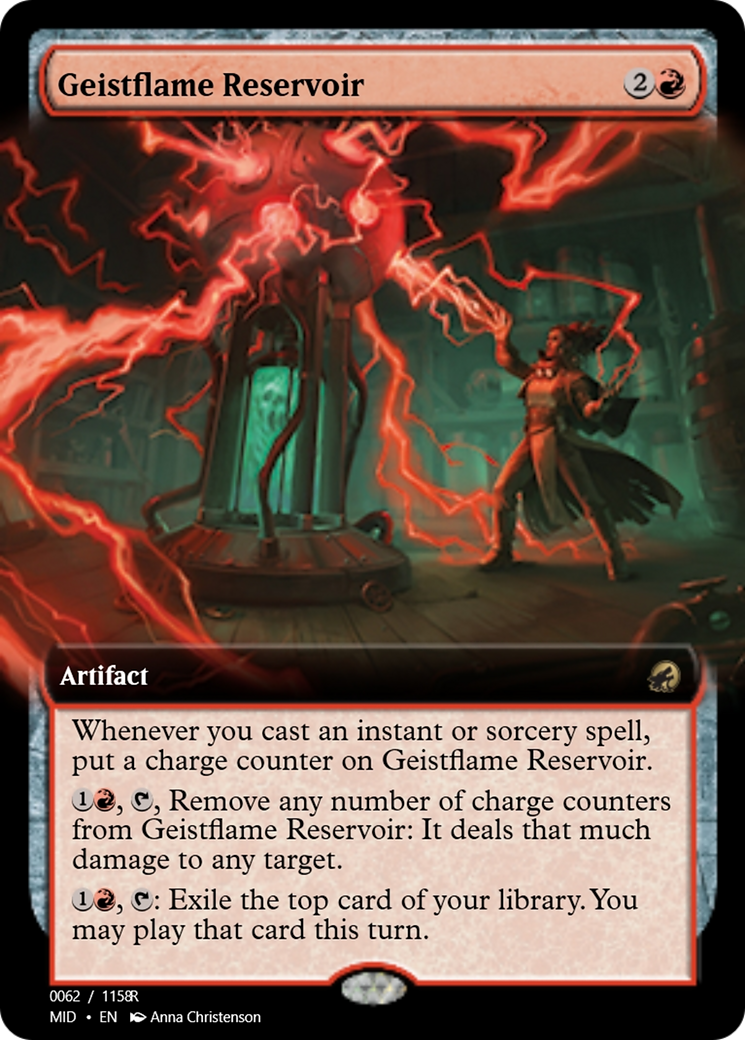 Geistflame Reservoir (PRM-94004) - Magic Online Promos