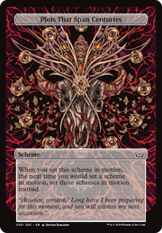 Plots That Span Centuries (A:DSC-351) - Duskmourn: House of Horror Commander