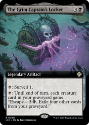 The Grim Captain's Locker (LCC-050) - The Lost Caverns of Ixalan Commander: (Extended Art)